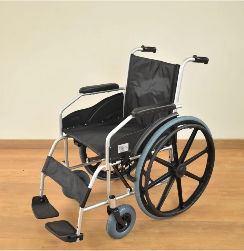 SILLA DE RUEDAS DE ALUMINIO