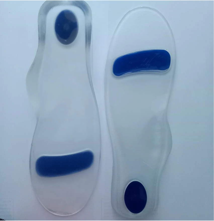 PLANTILLA DE GEL CON PUNTO REMOVIBLE